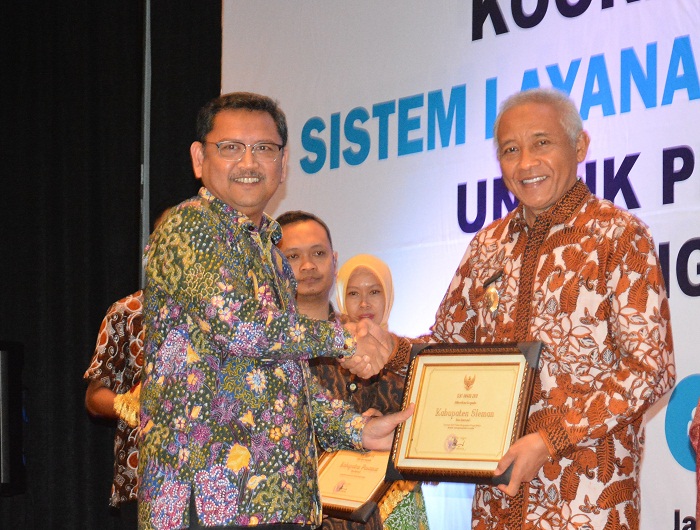 N(G)Antar Paimah’ Sukses Antarkan Sleman Raih SLRT Award