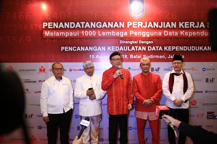 Perjanjian Kerjasama Melampaui 1000 Lembaga Pengguna Data Kependudukan