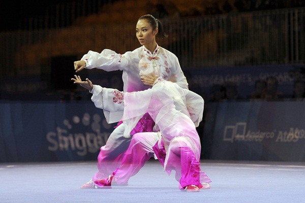 atlet pewushu putri Lindswell Kwok