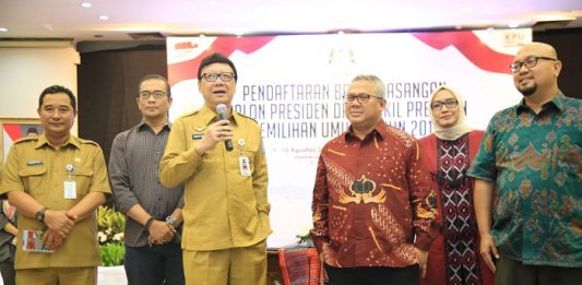 Ketua KPU positif Covid-19