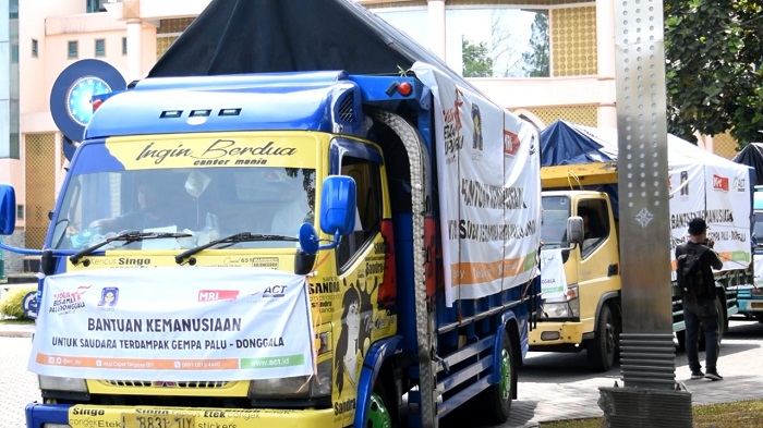 ACT DIY kirim Enam Truk Kemanusiaan