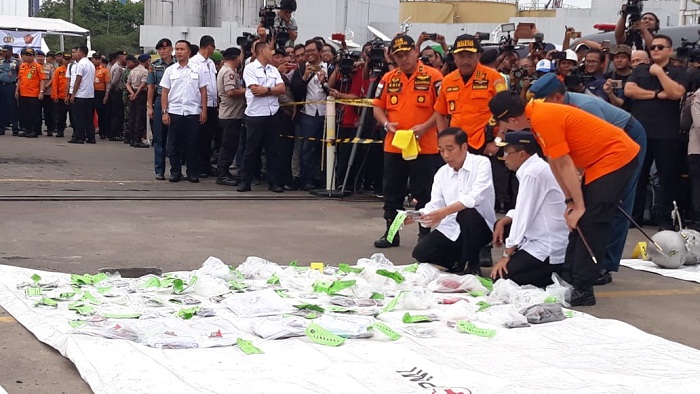 Presiden Joko Widodo Kunjungi Posko Basarnas