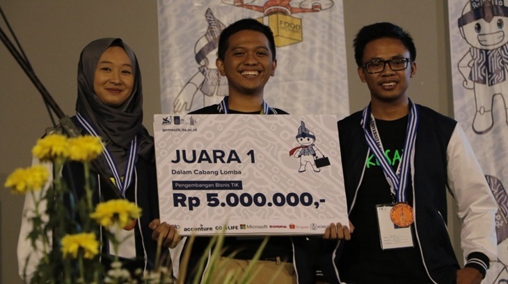 UGM Juara 3 Gemastik 2018