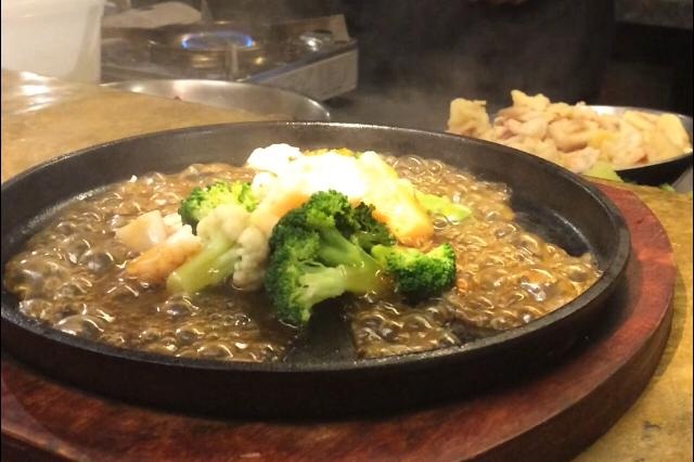 seafood hotplate