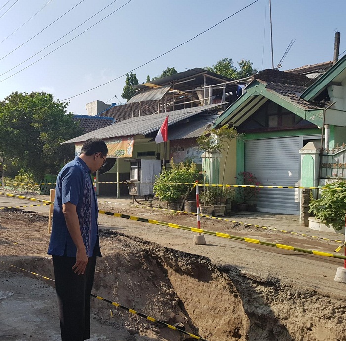 Proyek SAH di Jalan Babaran Diteruskan