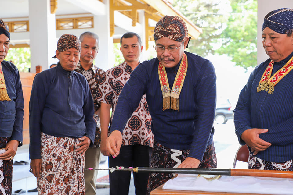 bantul gelar jamasan pusaka