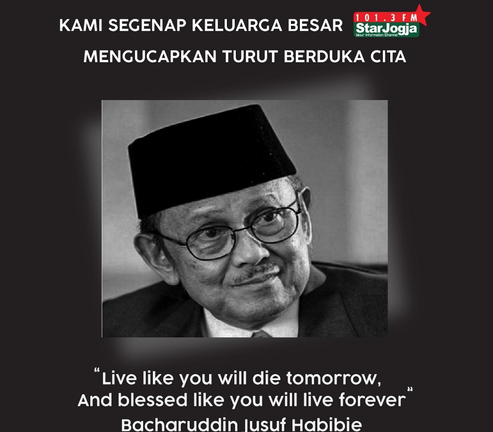 salat gaib untuk BJ Habibie