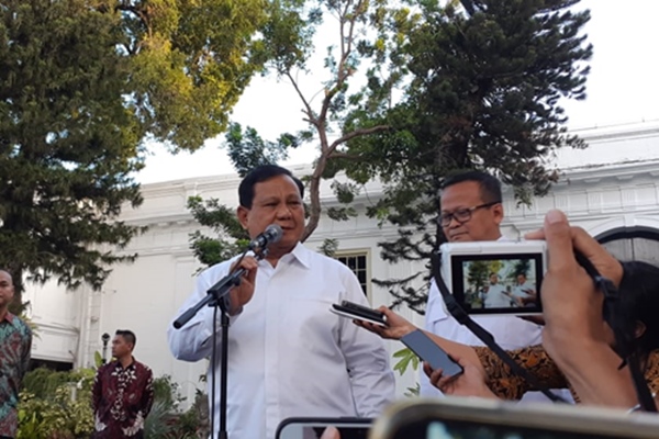 Menteri Pertahanan Prabowo Subianto