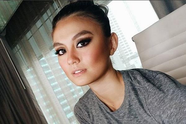 Patung Lilin Agnez Mo 