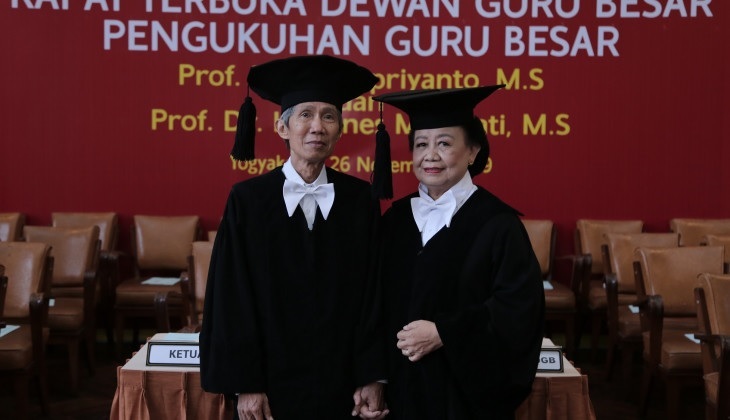 guru besar UGM ini suami isteri