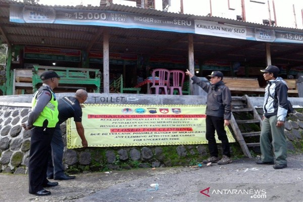 jalur pendakian gunung merapi-merbabu