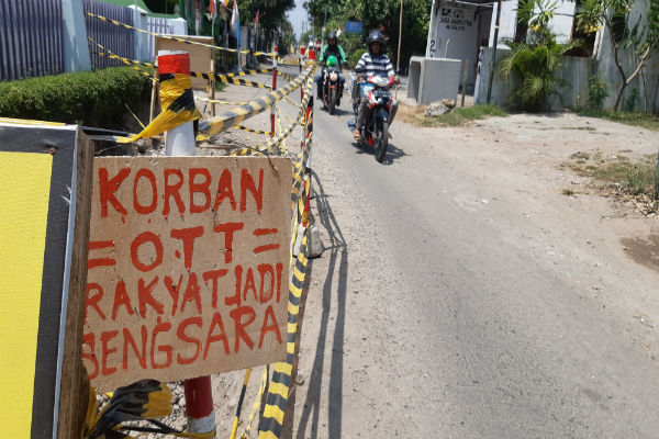 saluran air hujan Jogja OTT KPK