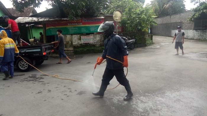 penggunaan disinfektan