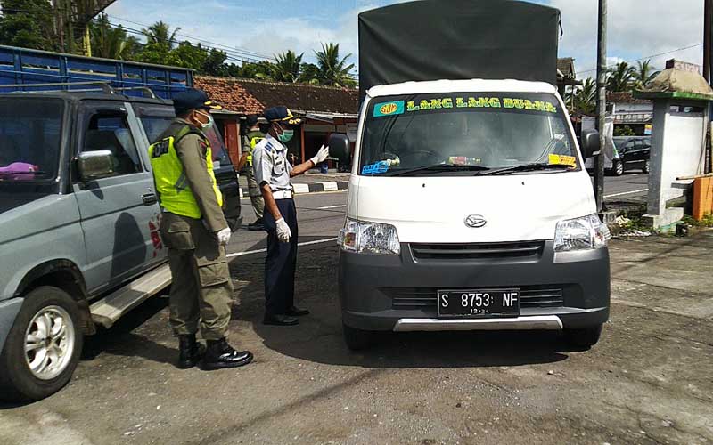 pemudik masuk sleman