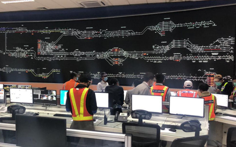 Pusat Pengendali Kereta Api Terbesar Asia Tenggara Ada di Indonesia ...