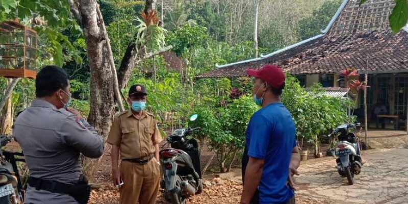 Rumah rusak akibat gempa 28 Juni 2021 Gunung Kidul, Foto: Antara