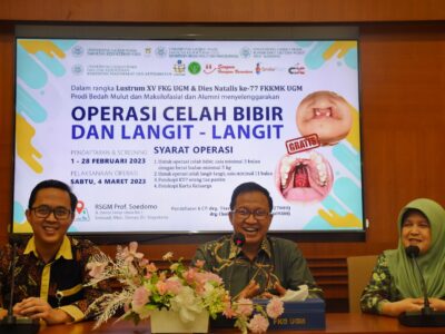 UGM Gelar Operasi Celah Bibir