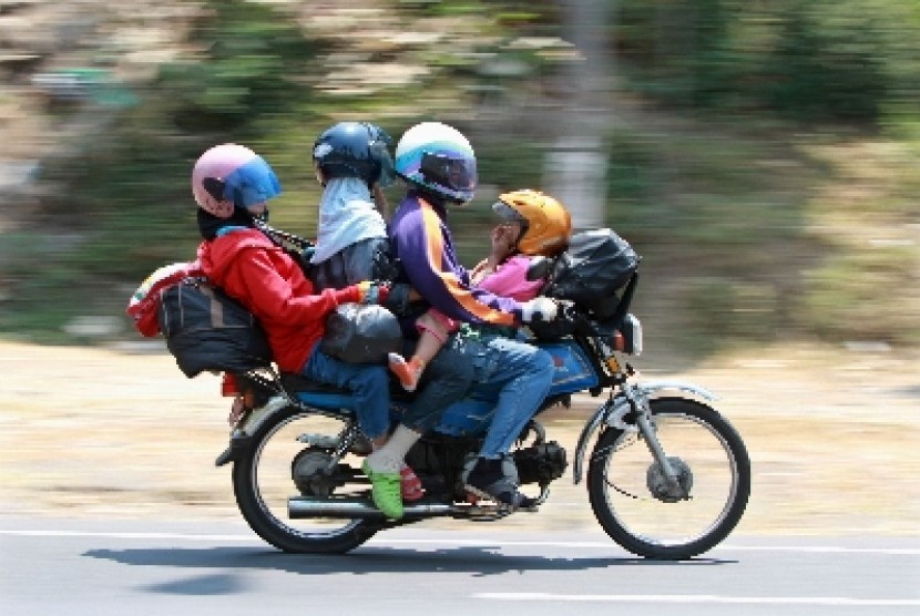 anak kelelahan saat mudik