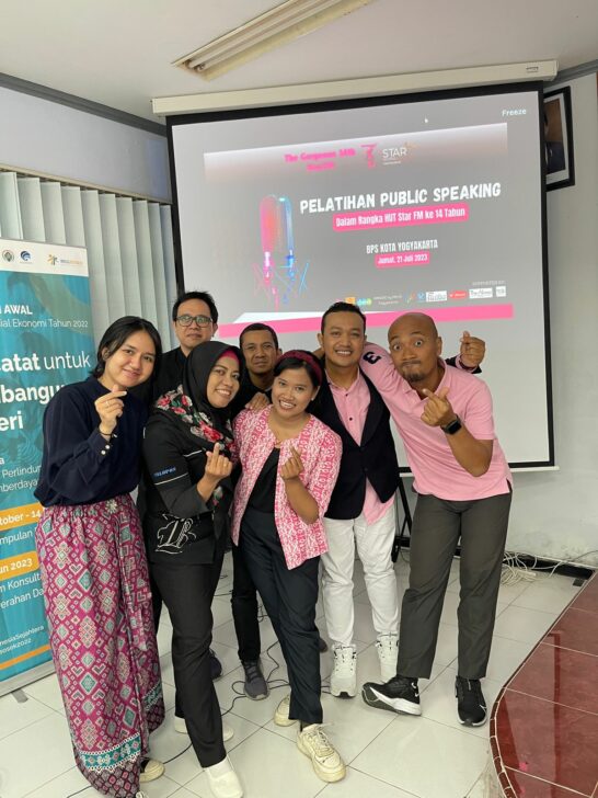 Pelatihan Publik Speaking STAR FM Bersama BPS Kota Yogyakarta