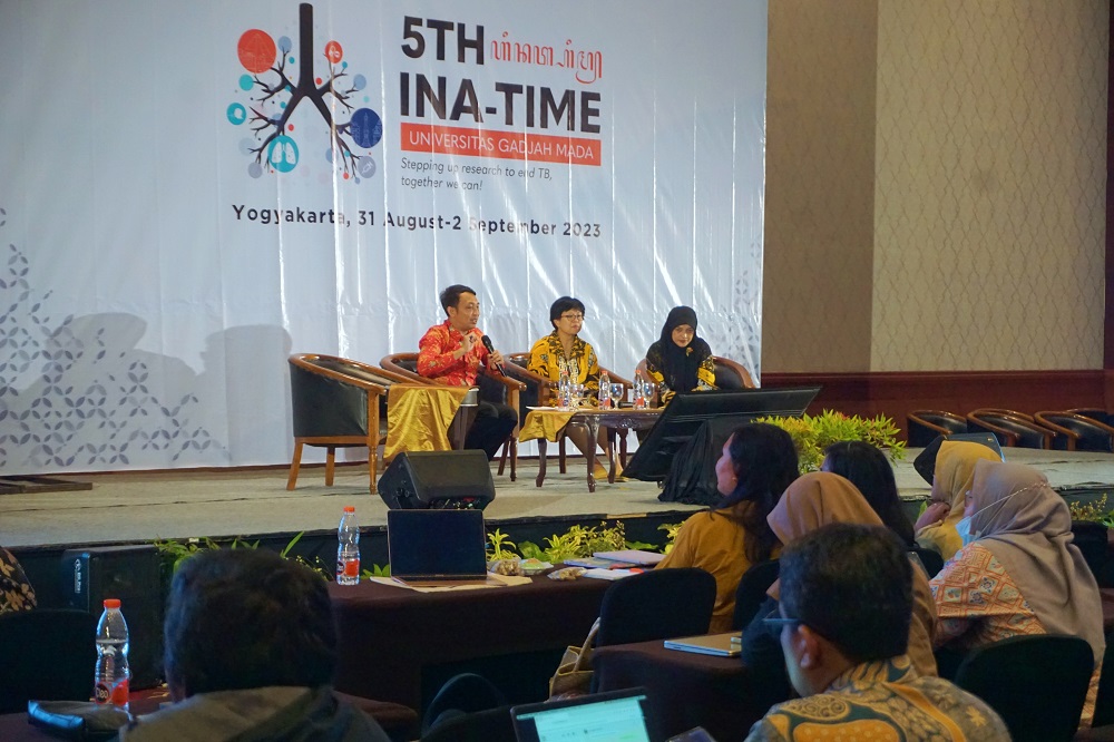 Salah satu sesi symposium yang diadakan saat INATIME 2023. Total ada 4 sesi simposium dan 3 plenary dan 21 speakers