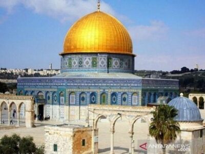 Tarawih di Masjid Al-Aqsa