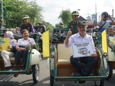 becak listrik malioboro