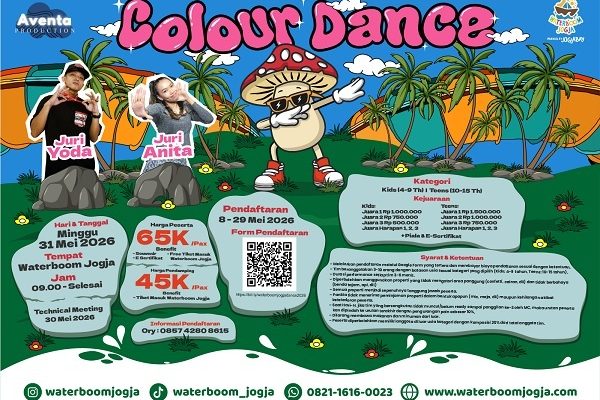 Colour Dance Waterboom Jogja