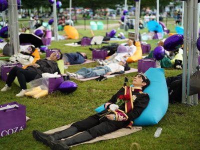 lomba tidur siang Seoul