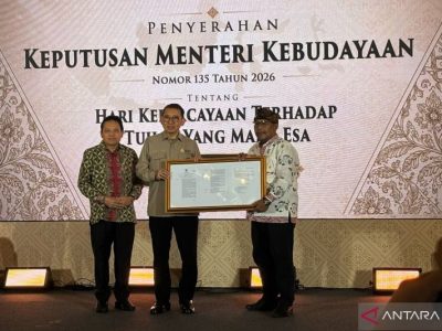 Hari Kepercayaan Terhadap Tuhan Yang Maha Esa
