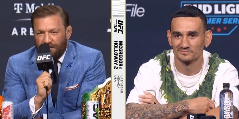 UFC 329 McGregor vs Holloway Max Holloway menang di UFC 329