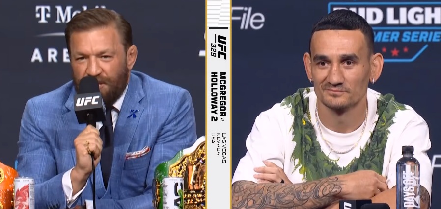 UFC 329 McGregor vs Holloway