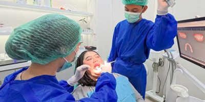 Menjaga kesehatan gigi behel