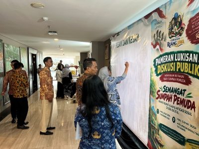 pameran seni Horison Emerald Timoho