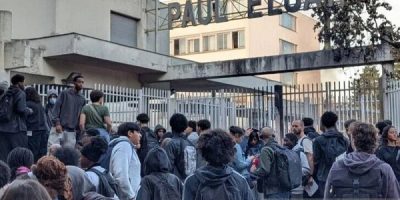 demo Prancis 70.000 polisi kerusuhan Prancis protes pelajar Prancis protes siswa SMA Prancis