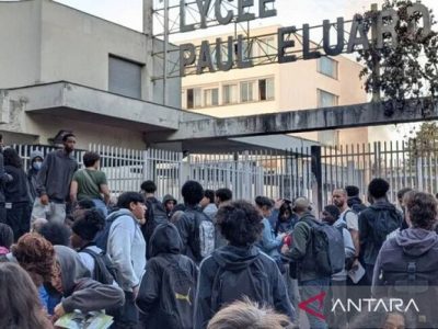 protes pelajar Prancis